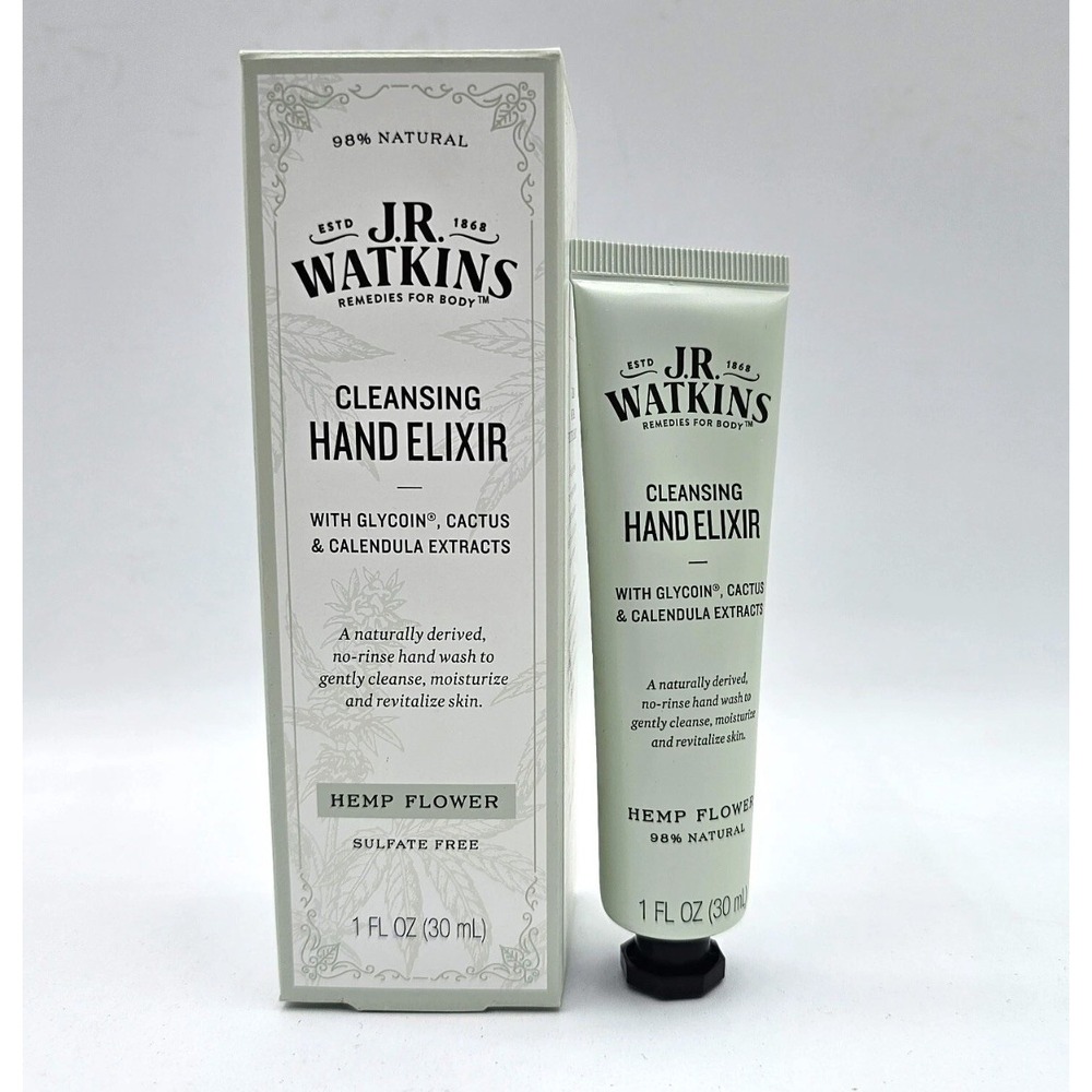 J. R. WATKINS~Citrus Flower Cleansing Hand Elixir. 1 fl oz. New in Box!